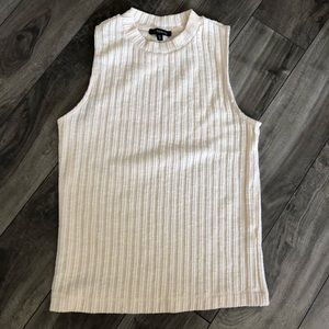 Dynamite cream knit tank